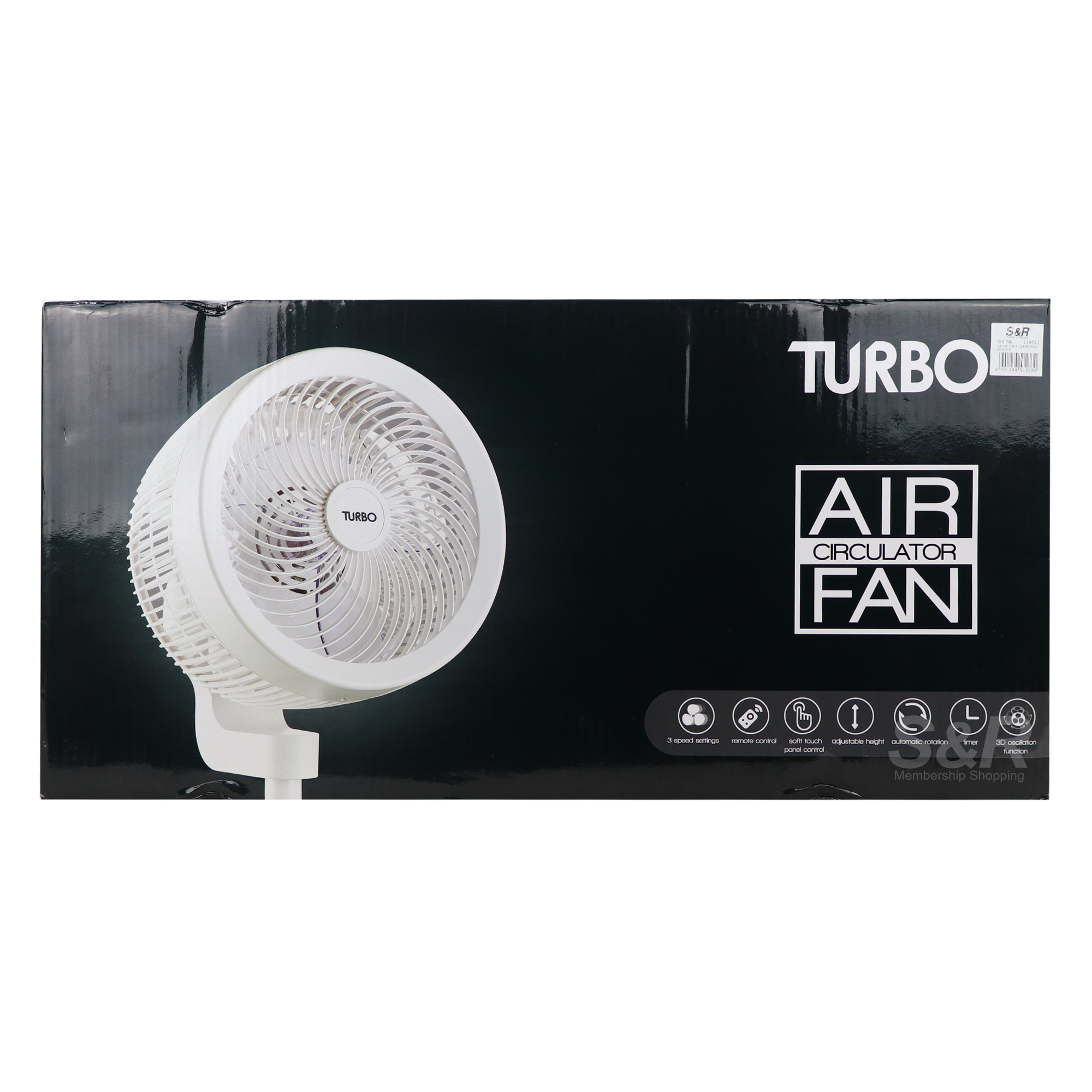 Turbo Air Circulator Fan TBAC7 Turbo Air Circulator Fan TBAC7